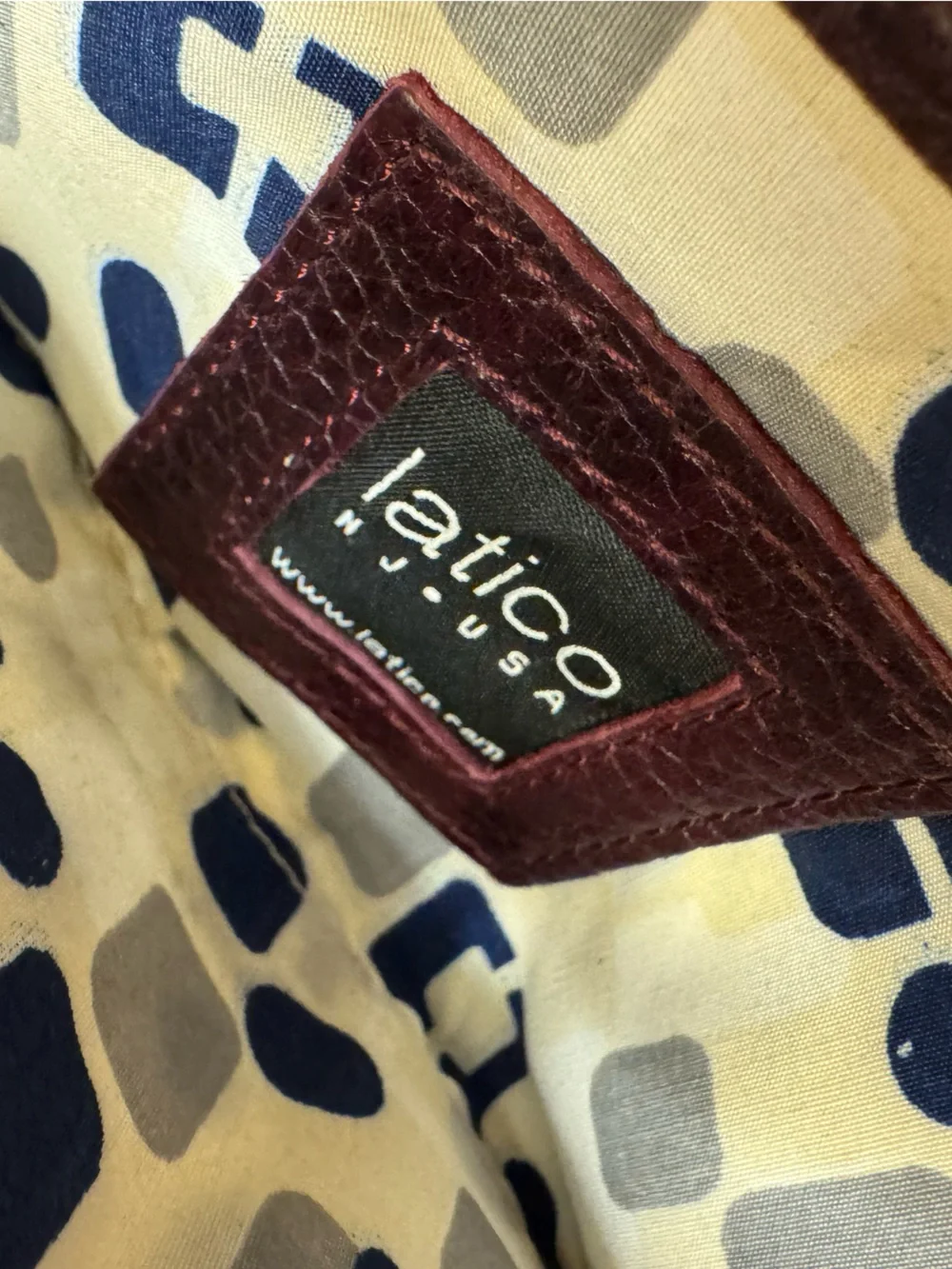 Latico Eloise Leather Wallet in Oxblood